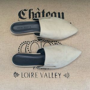 Jenni Kayne Oiled Leather Mule in Natural Size 38